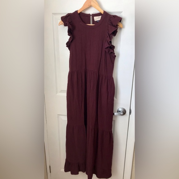 Universal Thread Dresses & Skirts - Universal Thread purple tiered cotton gauze dress. Small.